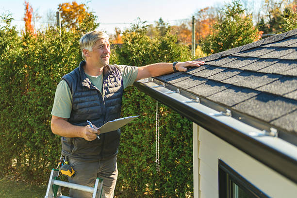 Professional Roofing technician working in Goffstown, NH